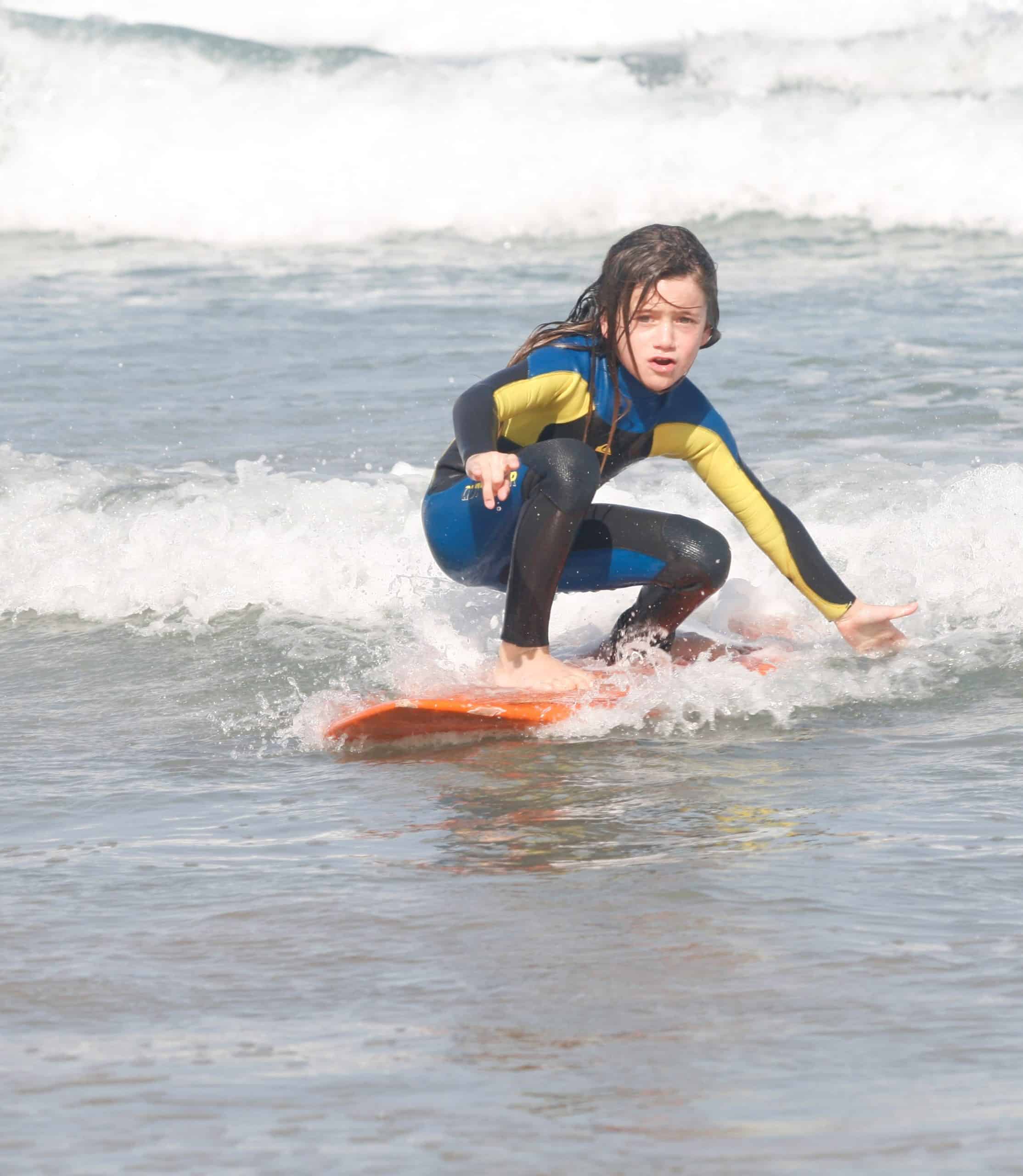 kids surfing classes in Lanzarote