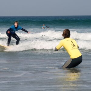 surfing in lanzarote